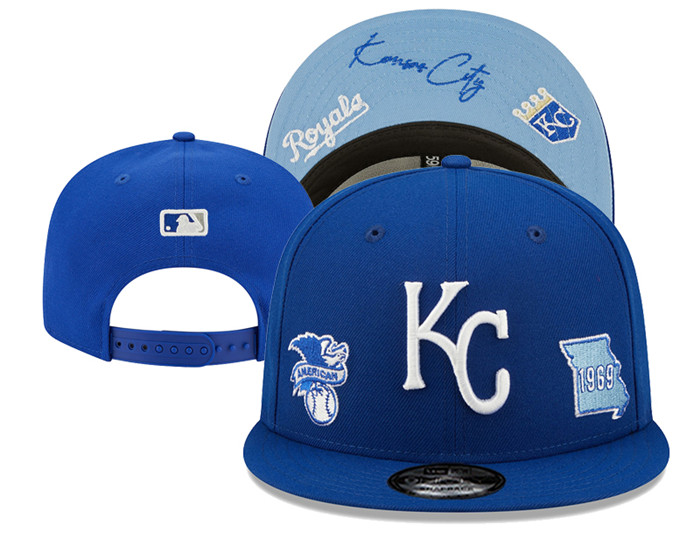 Kansas City Royals Stitched Snapback Hats 015